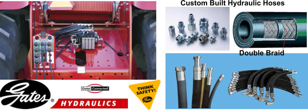 Custom Built Hydraulic Hoses Double Braid